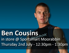 Ben Cousins in store