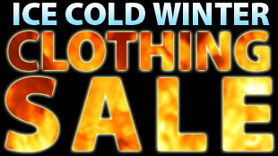 Winter clothing sale