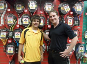 Tennis sponsorship winner