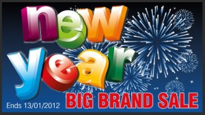 Hurry this sale ends 13/01/13