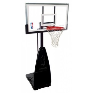 Spalding 54" Glass Portable basketball system