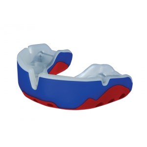 OPRO Platinum Mouthguard - blue/red